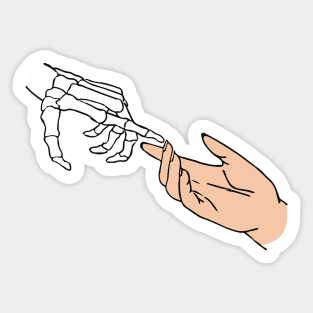 The Creation of Adam Sticker